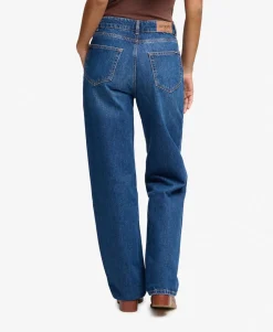 Organic Cotton High Rise Wide Leg Jeans
