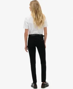 Organic Cotton Mid Rise Skinny Jeans