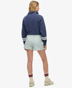 Organic Cotton Stripe Elasticated Shorts