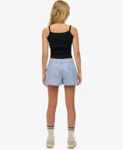 Organic Cotton Stripe Elasticated Shorts