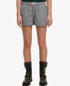 Organic Cotton Stripe Elasticated Shorts