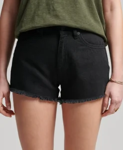 Organic Cotton Studios High Rise Denim Shorts
