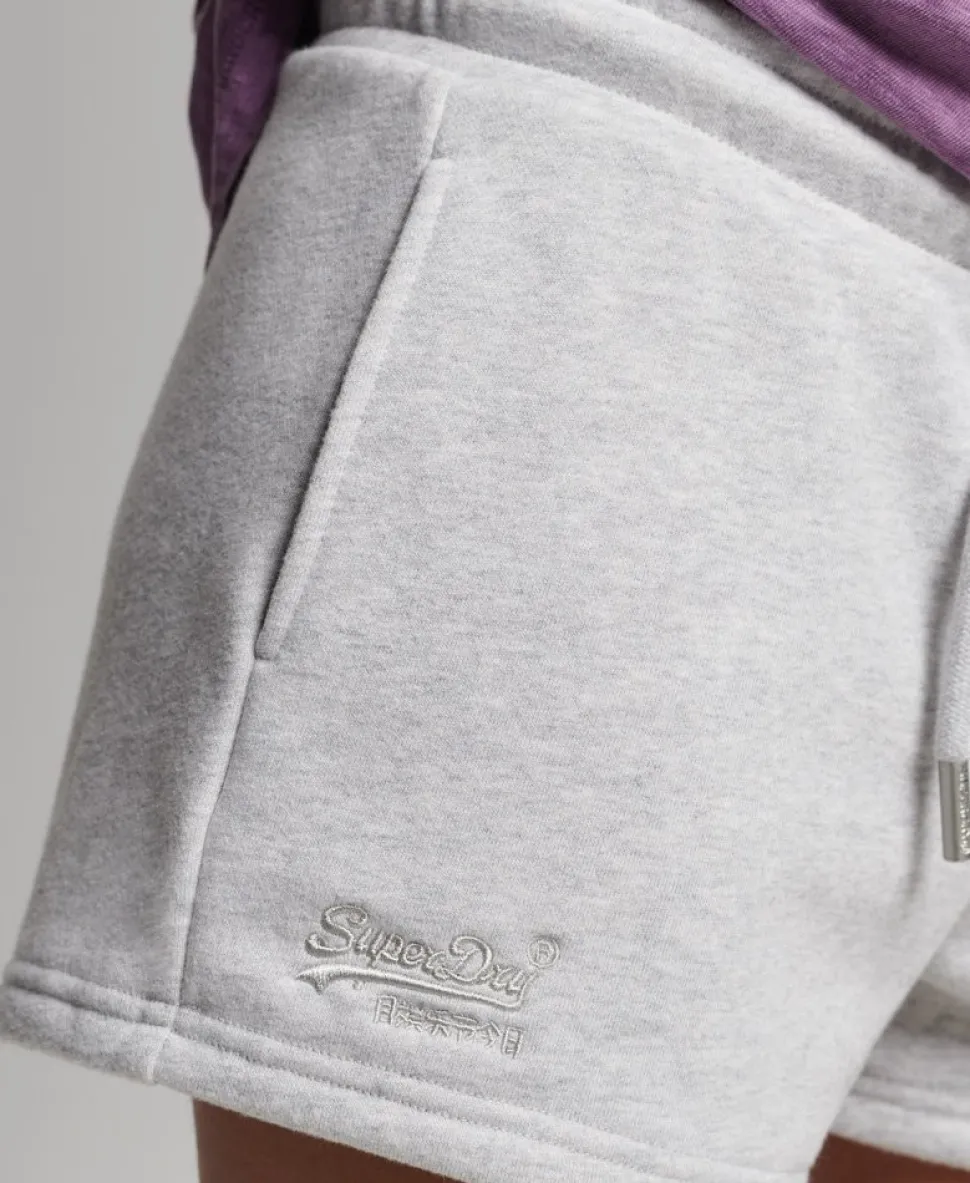 Organic Cotton Vintage Logo Jersey Shorts
