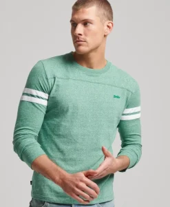 Organic Cotton Vintage Logo Quarterback Top