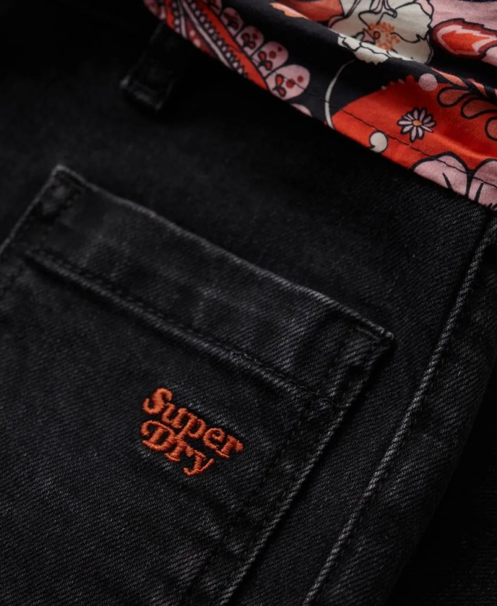 Organic Cotton Vintage Low Rise Slim Flare Jeans