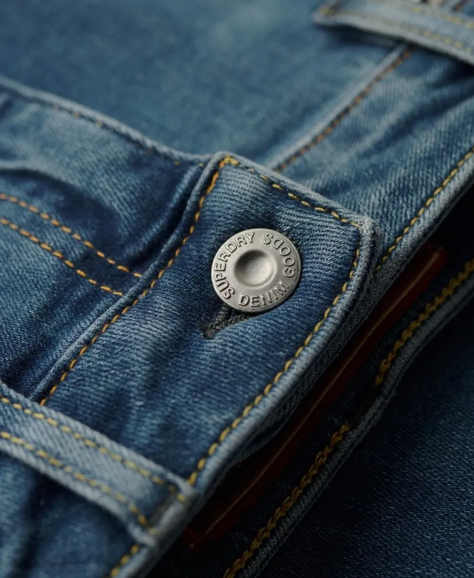 Organic Cotton Vintage Mid Rise Skinny Jeans