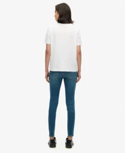 Organic Cotton Vintage Mid Rise Skinny Jeans