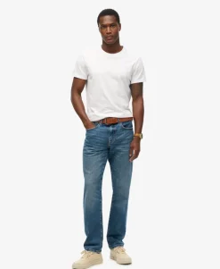 Organic Cotton Vintage Slim Straight Jeans