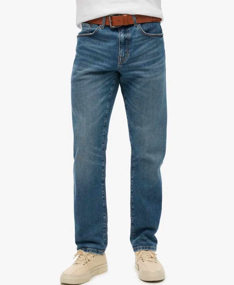 Organic Cotton Vintage Slim Straight Jeans