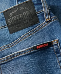 Organic Cotton Vintage Slim Straight Jeans