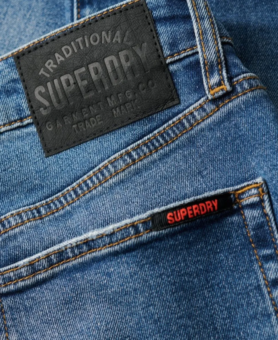 Organic Cotton Vintage Slim Straight Jeans