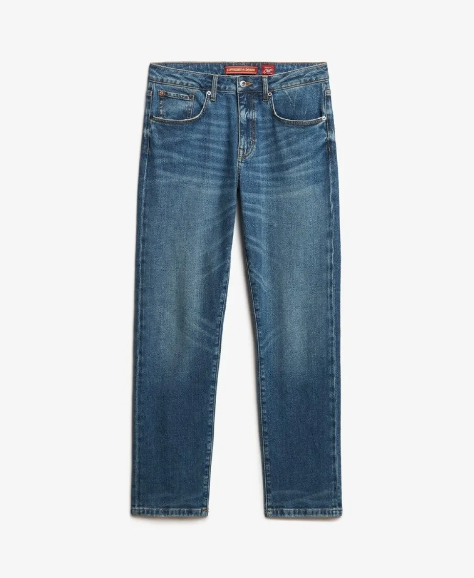 Organic Cotton Vintage Slim Straight Jeans