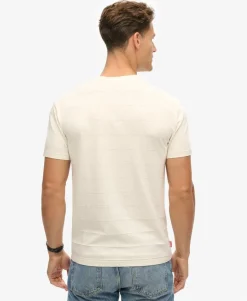 Organic Cotton Vintage Texture T-Shirt