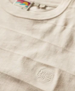 Organic Cotton Vintage Texture T-Shirt