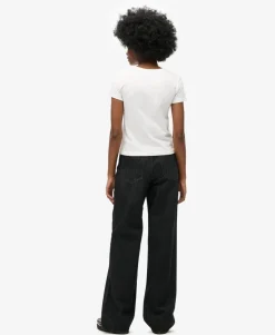 Organic Cotton Wide Leg Jeans
