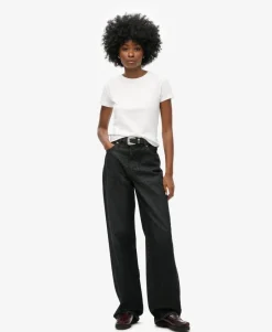 Organic Cotton Wide Leg Jeans