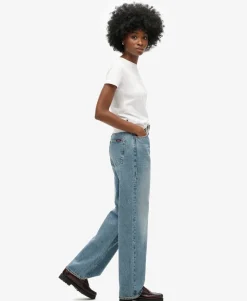 Organic Cotton Wide Leg Jeans