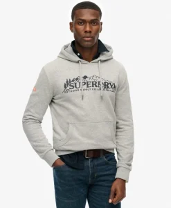 Outdoor Scene Relaxed Hoodie