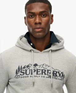 Outdoor Scene Relaxed Hoodie