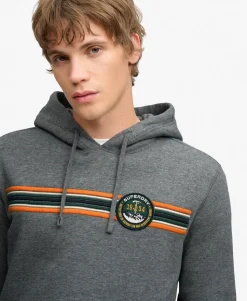 Outdoors Stripe Logo Hoodie