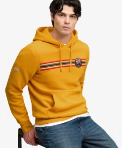 Outdoors Stripe Logo Hoodie