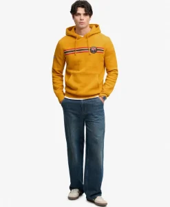 Outdoors Stripe Logo Hoodie