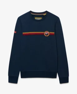 Outdoor Stripe Logo Relaxed Sweatshirt