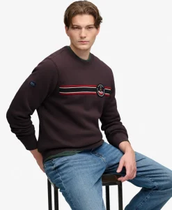 Outdoor Stripe Logo Relaxed Sweatshirt