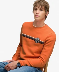 Outdoor Stripe Logo Relaxed Sweatshirt