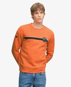 Outdoor Stripe Logo Relaxed Sweatshirt