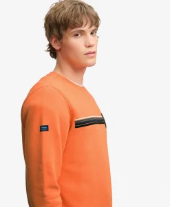 Outdoor Stripe Logo Relaxed Sweatshirt