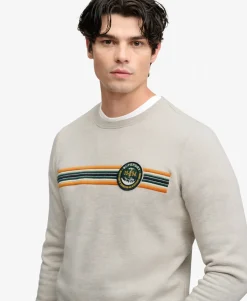 Outdoor Stripe Logo Relaxed Sweatshirt