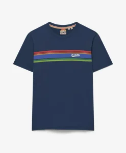 Outdoor Stripe Logo Relaxed T-Shirt