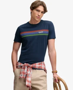 Outdoor Stripe Logo Relaxed T-Shirt