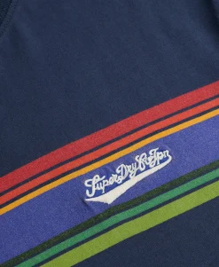Outdoor Stripe Logo Relaxed T-Shirt