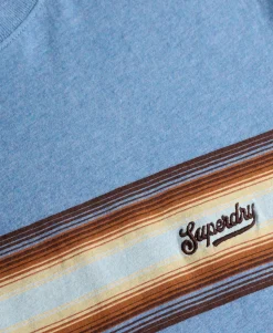 Outdoor Stripe Logo Relaxed T-shirt