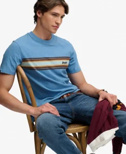 Outdoor Stripe Logo Relaxed T-shirt