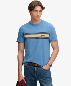 Outdoor Stripe Logo Relaxed T-shirt