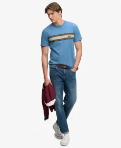 Outdoor Stripe Logo Relaxed T-shirt