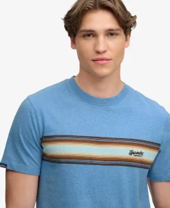 Outdoor Stripe Logo Relaxed T-shirt