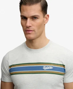 Outdoor Stripe Logo Relaxed T-Shirt