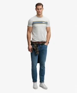 Outdoor Stripe Logo Relaxed T-Shirt
