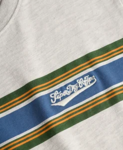Outdoor Stripe Logo Relaxed T-Shirt
