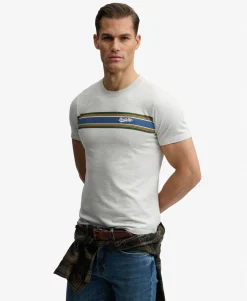 Outdoor Stripe Logo Relaxed T-Shirt