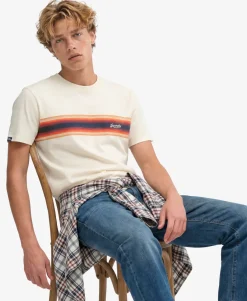 Outdoor Stripe Logo Relaxed T-shirt