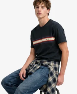 Outdoor Stripe Logo Relaxed T-shirt