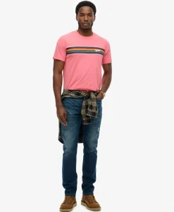 Outdoor Stripe Logo Relaxed T-Shirt