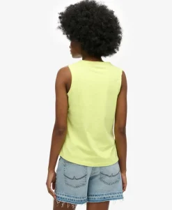 Outdoor Stripe Scoop Neck Tank Top