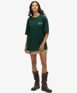 Oversized Core Logo City T-Shirt