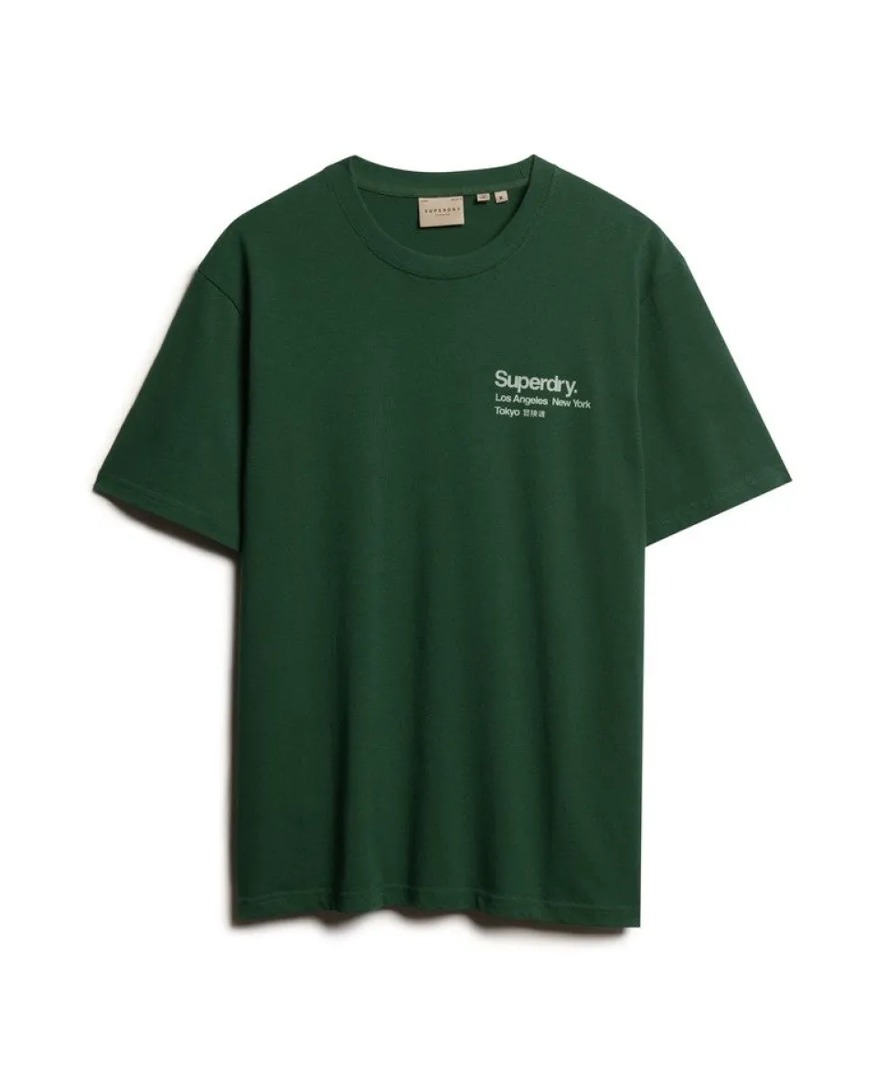 Oversized Core Logo City T-Shirt